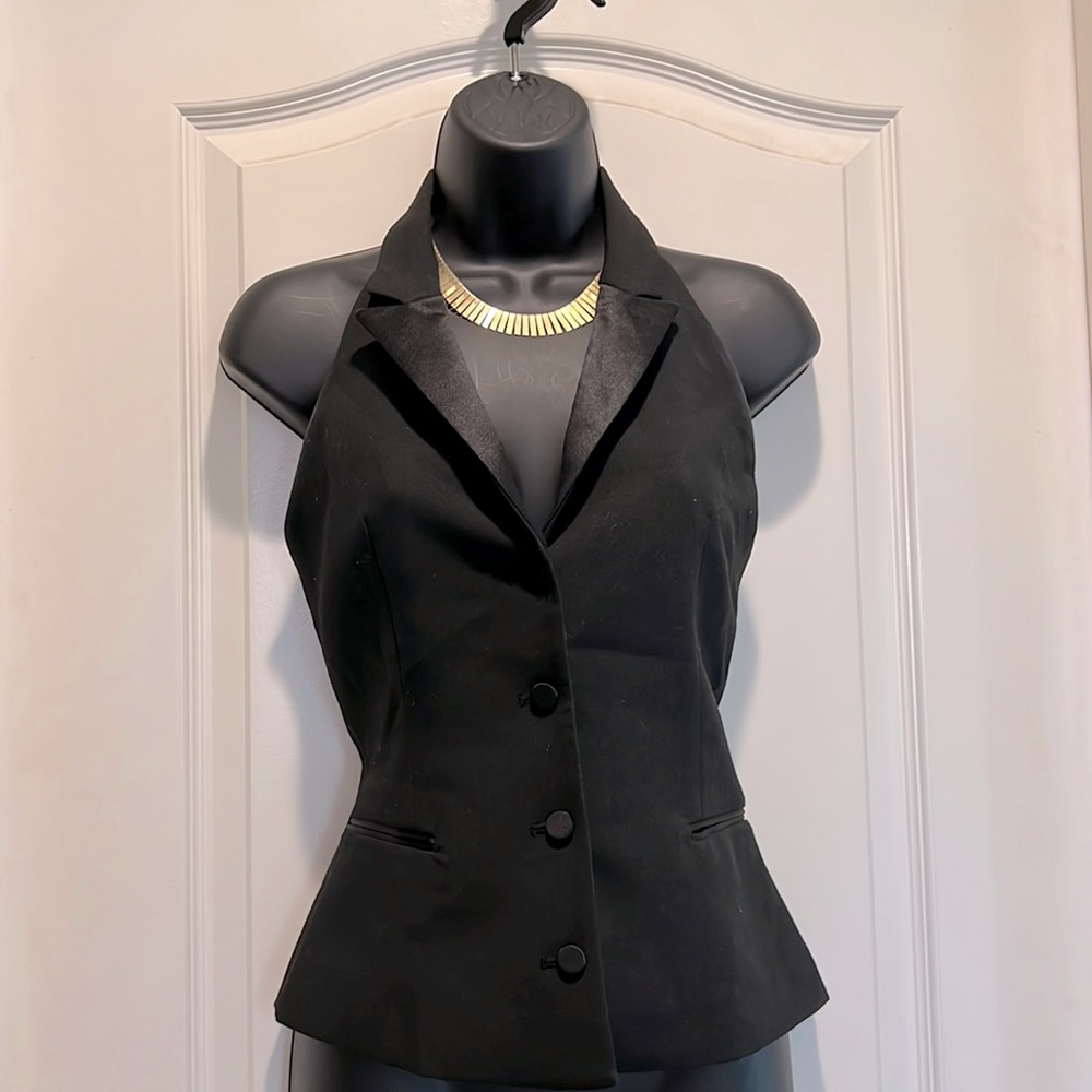 Zara Vest with Satin Lapels